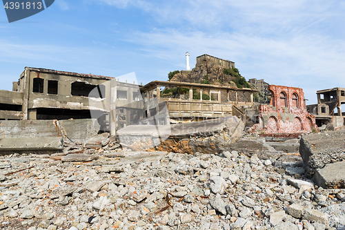 Image of Hashima Island of Japan