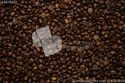 Image of Coffee beans texture