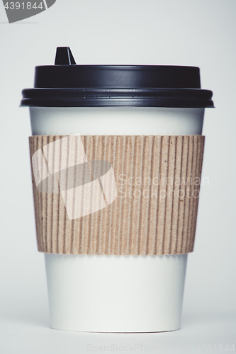 Image of Paper cup with cap