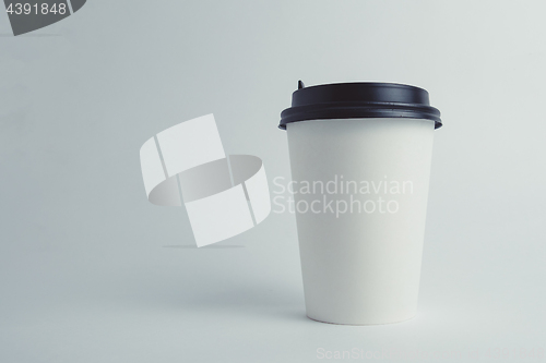 Image of Paper cup with cap