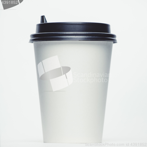 Image of Paper cup with cap