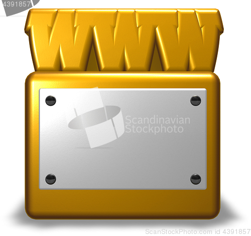 Image of golden www