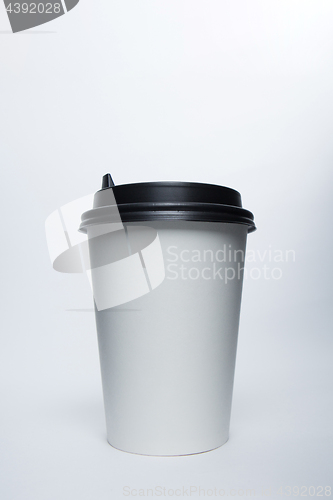 Image of Paper cup with cap