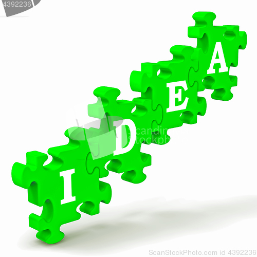 Image of Idea Shows Improvement Concept Or Creativity