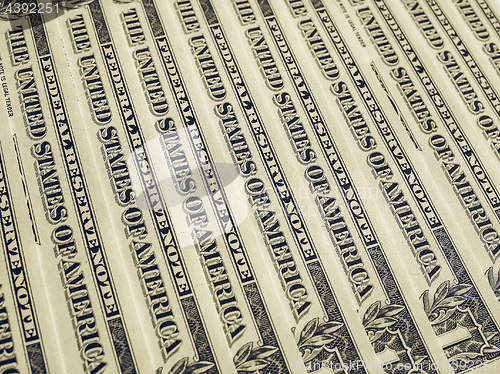 Image of Vintage Dollar notes 1 Dollar