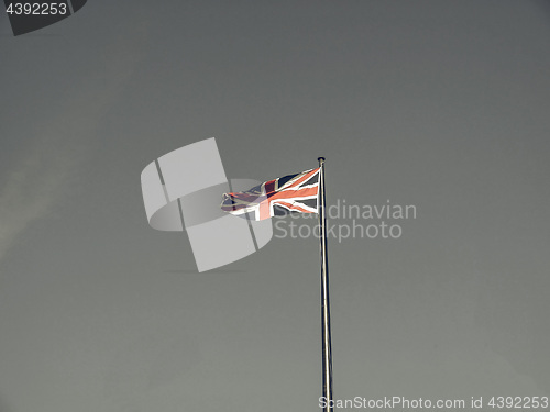 Image of Vintage looking UK Flag