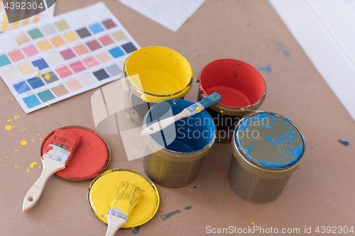 Image of color for painting