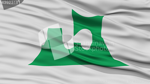 Image of Closeup Aomori Japan Prefecture Flag