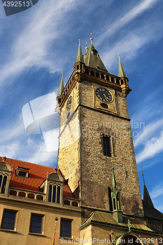 Image of Town Hall Tower (Staromestska Radnice), Prague, Chech republic