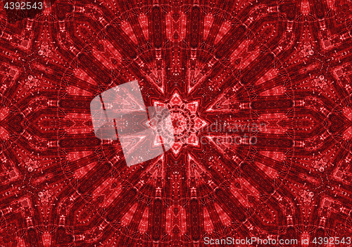 Image of Red abstract pattern background