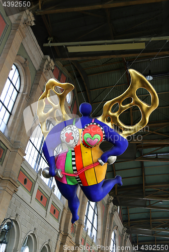 Image of Guardian Angel, Main Station, Zurich HB, Switzerland