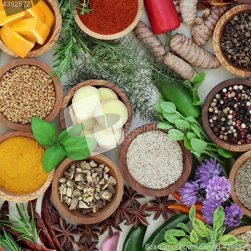 Image of Spice and Herb Selection