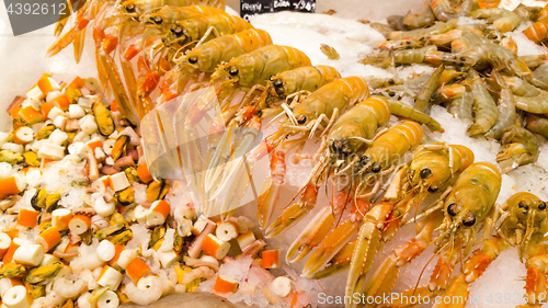 Image of Fresh seafood for sale