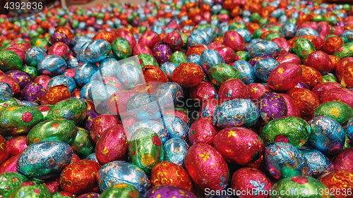 Image of Colored Easter egg candy