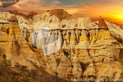 Image of Love valley near Goreme, Turkey