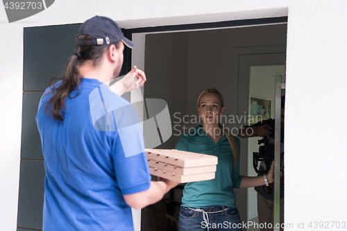 Image of Pizza Delivery Man