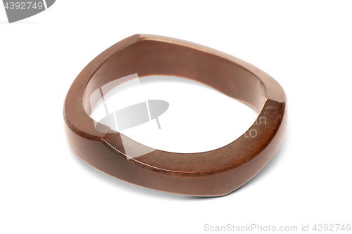 Image of Wooden bracelet on white