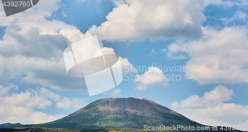 Image of View of Vesuvius volcano from Naples