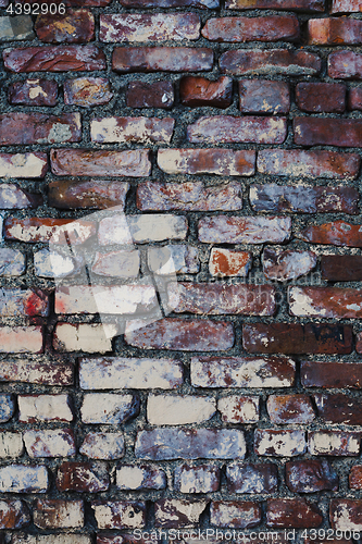 Image of Old grunge brick wall