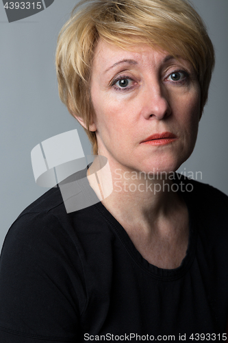 Image of Woman portrait without makeup