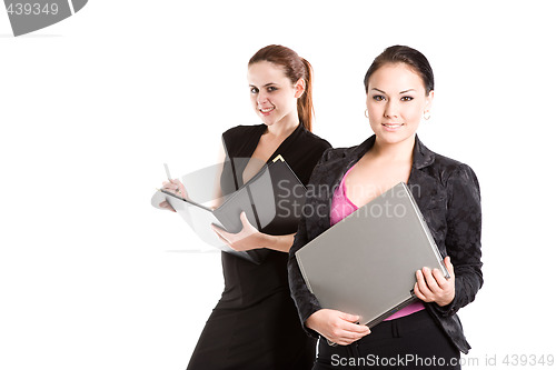 Image of Working businesswomen