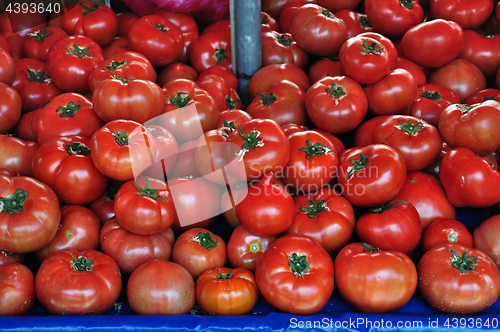 Image of fresh tomatoes vegetables background