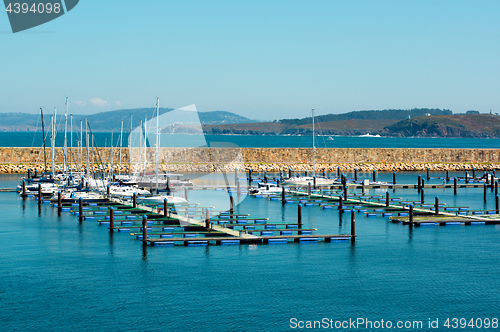 Image of Parking of Small Yachts