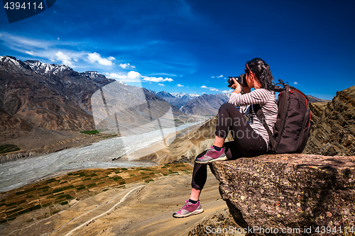 Image of Dhankar Gompa. India. Spiti Valley