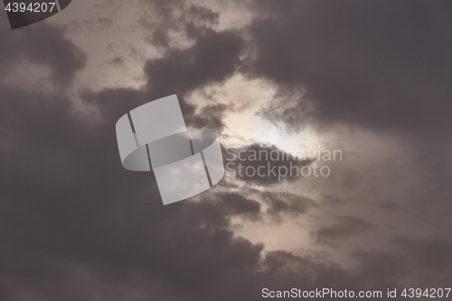 Image of Stormy clouds in the sky