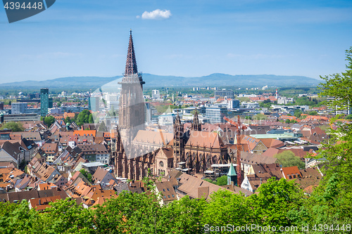 Image of cathedral in Freiburg 