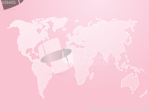 Image of Map of the world illustration