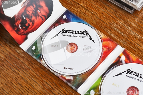 Image of Metallica Hardwired To Self Destruct CD