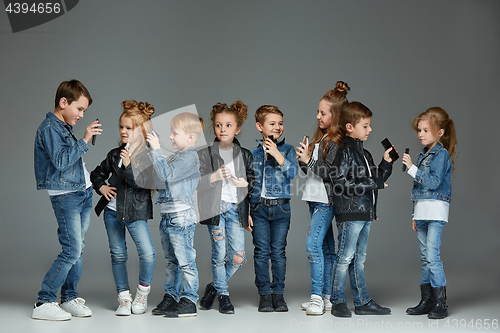 Image of Group of Children Studio Concept