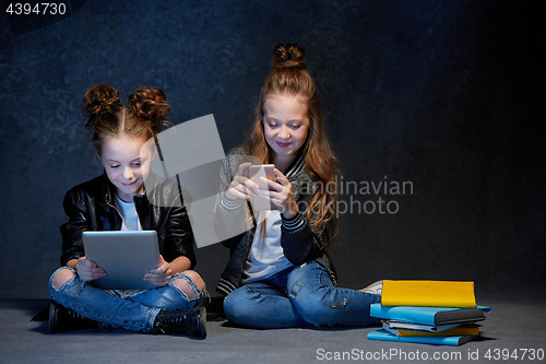 Image of Group of Children Studio Concept