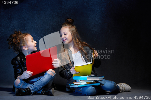 Image of Group of Children Studio Concept