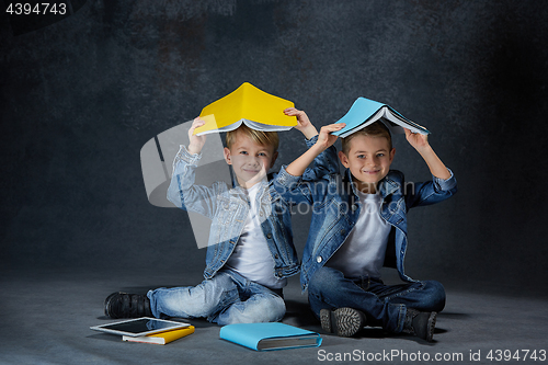 Image of Group of Children Studio Concept