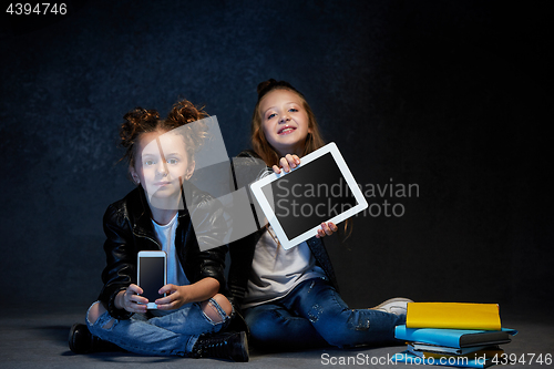 Image of Group of Children Studio Concept