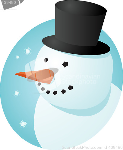 Image of Smiling snowman