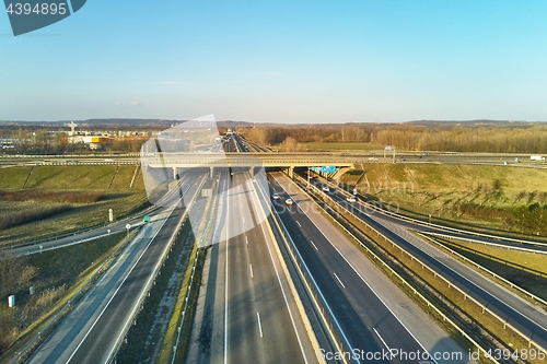 Image of Highway with low traffic