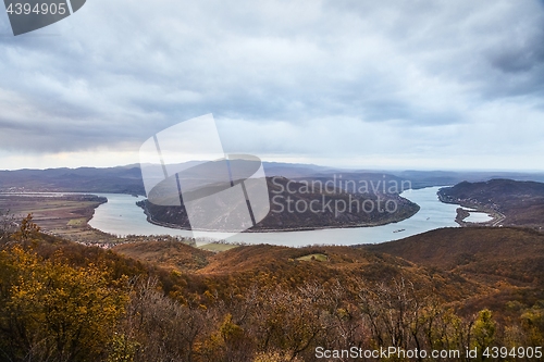 Image of Landscape of the river Danube