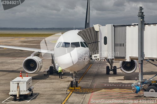 Image of Airliner at an airport