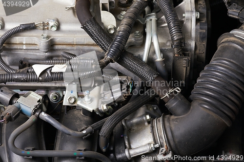 Image of Car Engine Detail