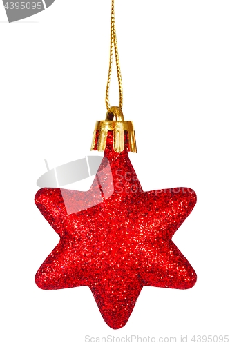 Image of Christmas bauble on white