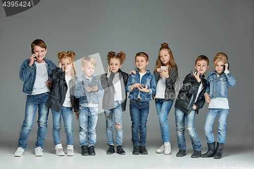 Image of Group of Children Studio Concept