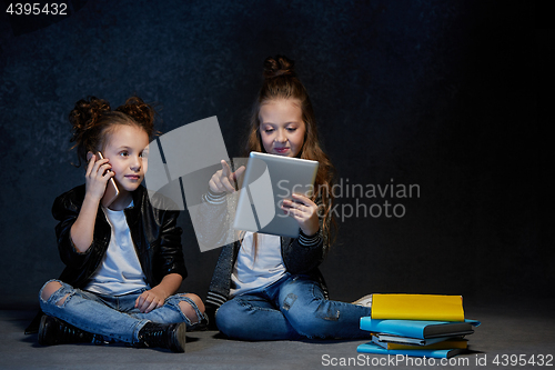 Image of Group of Children Studio Concept