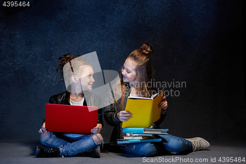 Image of Group of Children Studio Concept