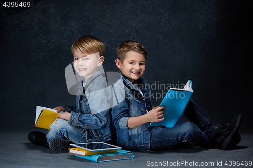 Image of Group of Children Studio Concept