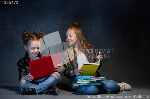 Image of Group of Children Studio Concept