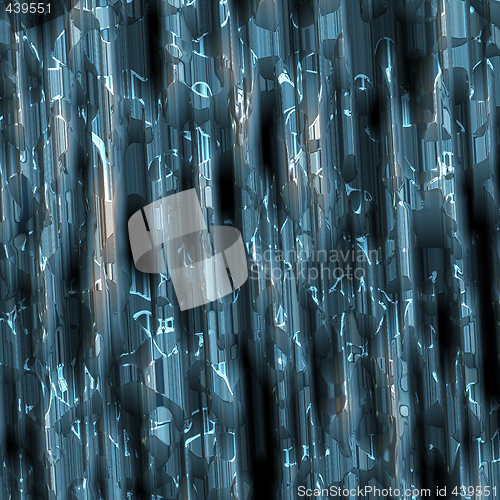 Image of High tech crystalline background