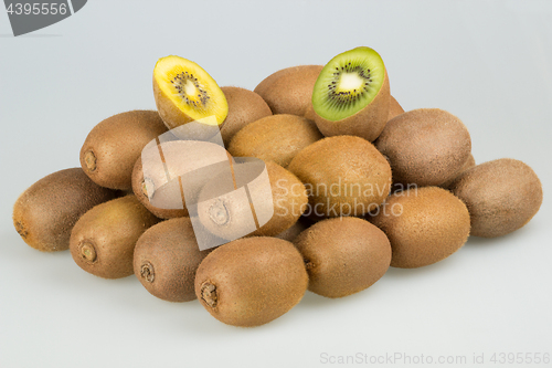 Image of Green and yellow kiwi